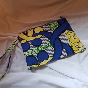 Femi  African Print Wristlet